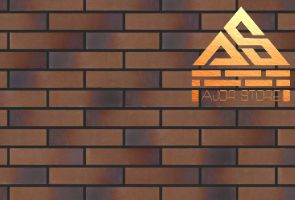 آجرنسوز نما مدرن قهوه ای تیره AB31002